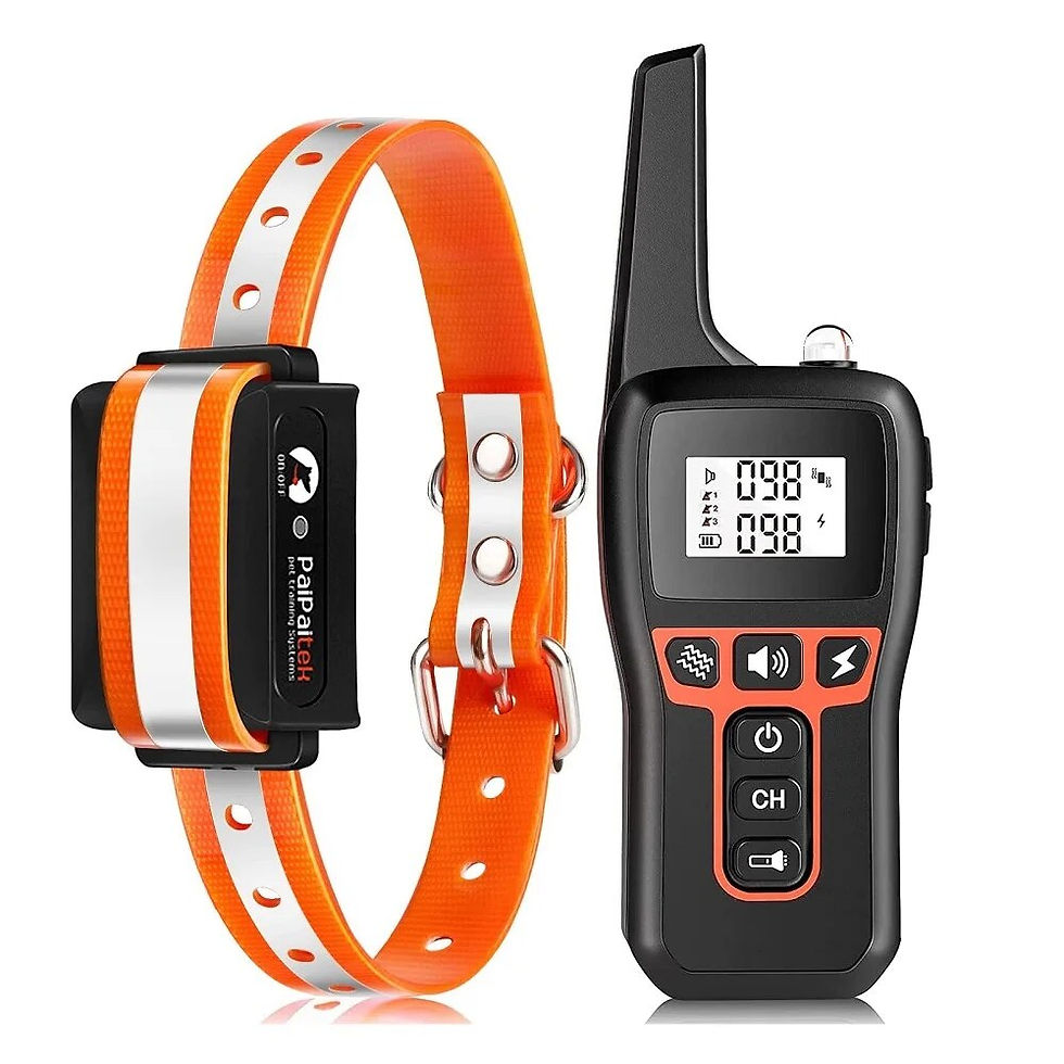 Thumbnail: 1000M Dog Training Collar ,Universal Dog Bark Collar,Waterproof Rechargeable ,Do