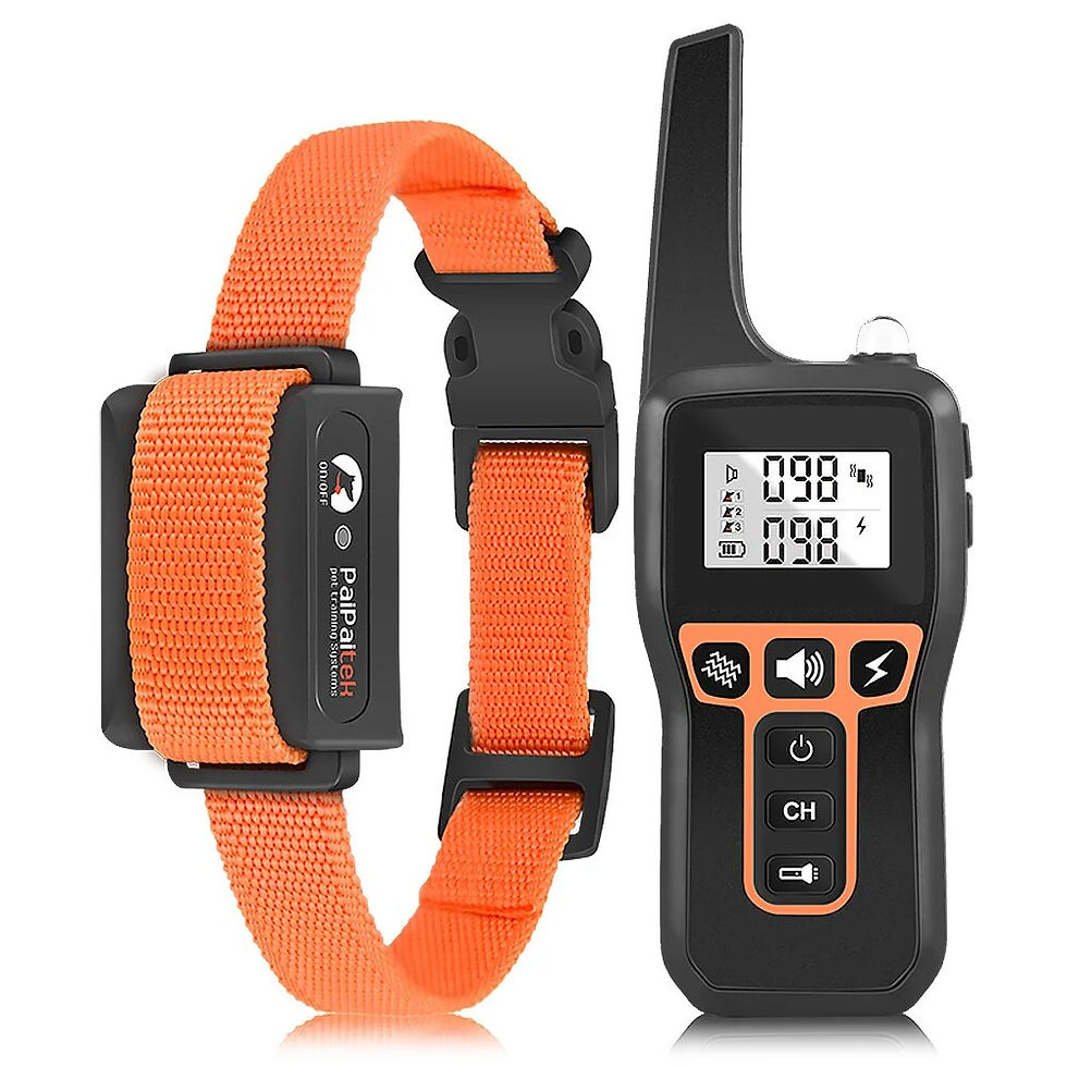 Thumbnail: 1000M Dog Training Collar ,Universal Dog Bark Collar,Waterproof Rechargeable ,Do