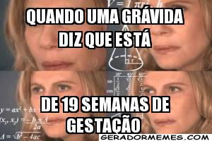 Calculadora de Idade Gestacional Semanas X Meses