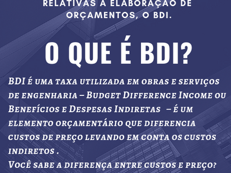 O QUE É BDI?