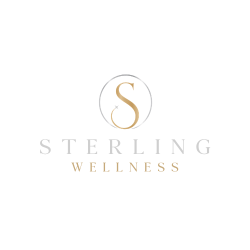 Clean, professional medical spa treatment room with neutral tones at Sterling Wellness Medspa in Prairie Village