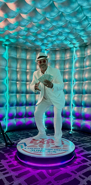 360 Photo Booth with Inflatable Enclosure