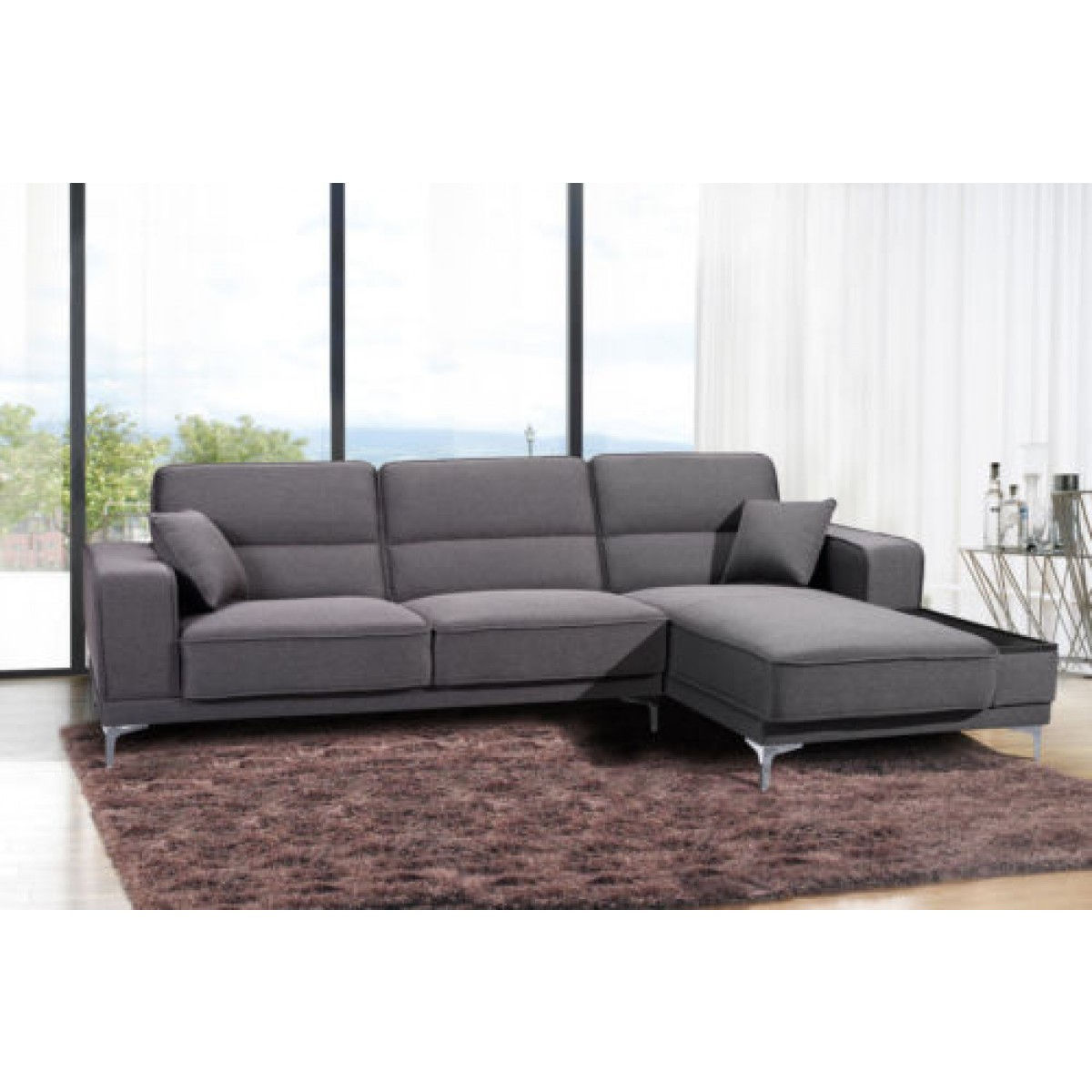 Bergamo Corner Grey Left/Right