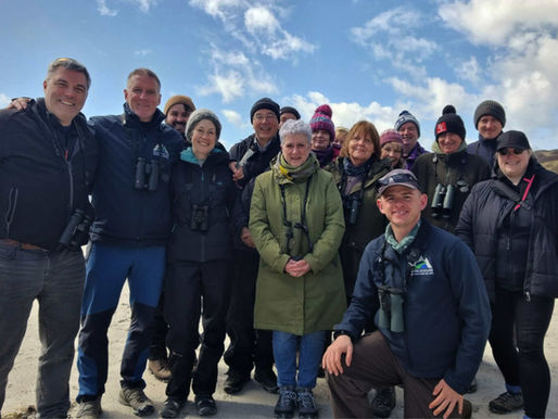 Mull Spring Iolo Williams tour: 14th -18th April 2024