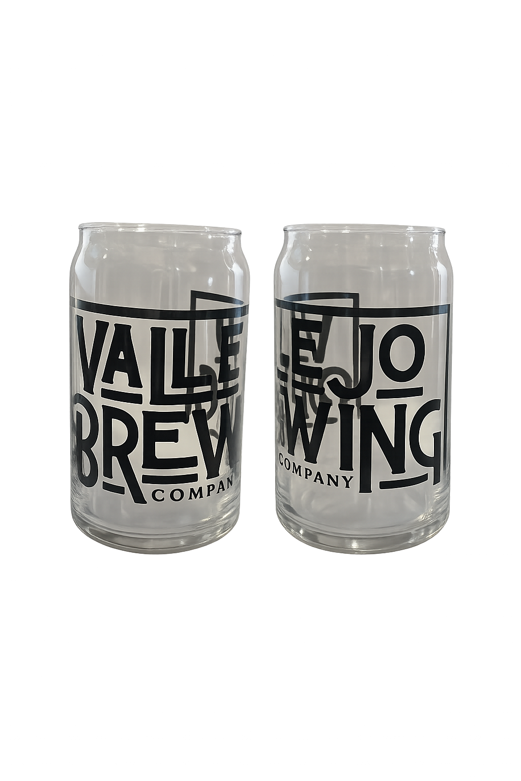 16 oz VBC LOGO Can Glass