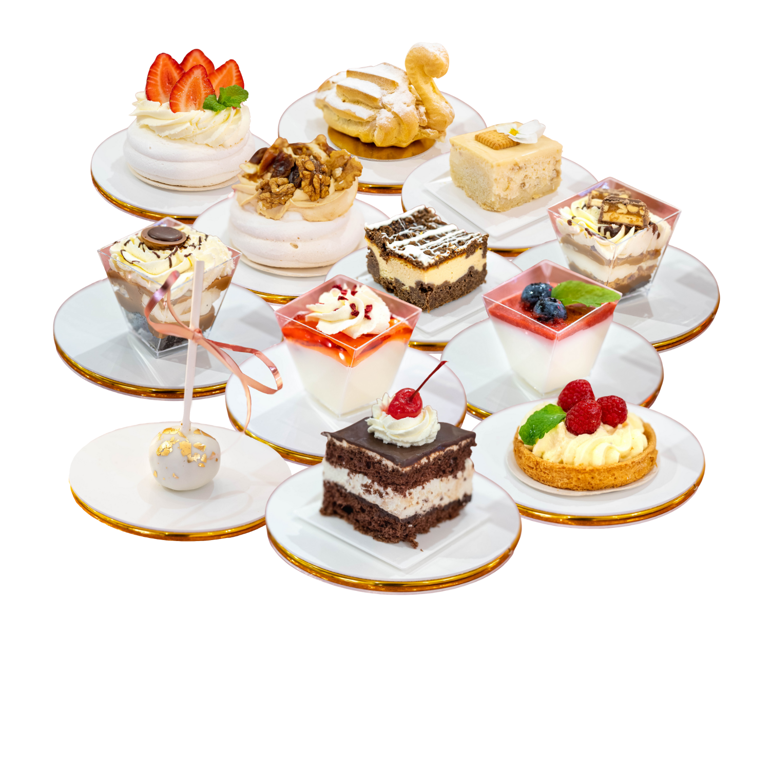 Arranged Food and Objects