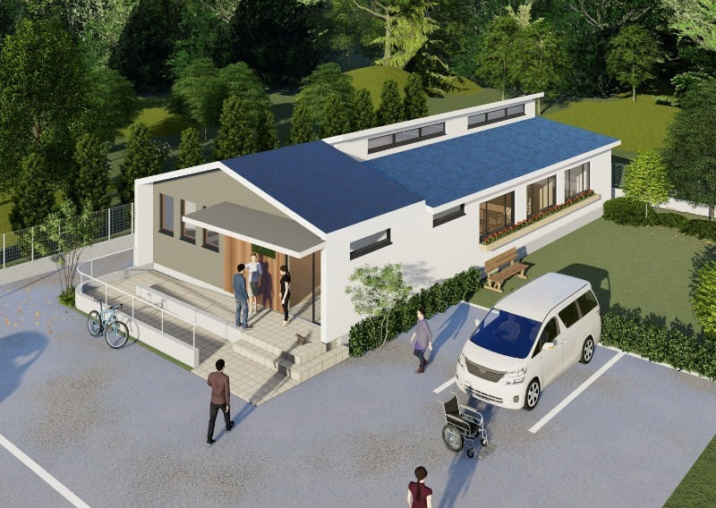 障がい者施設　外観