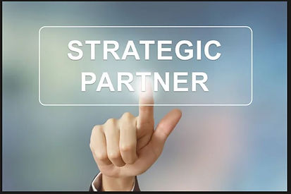 Strategic Partner sign