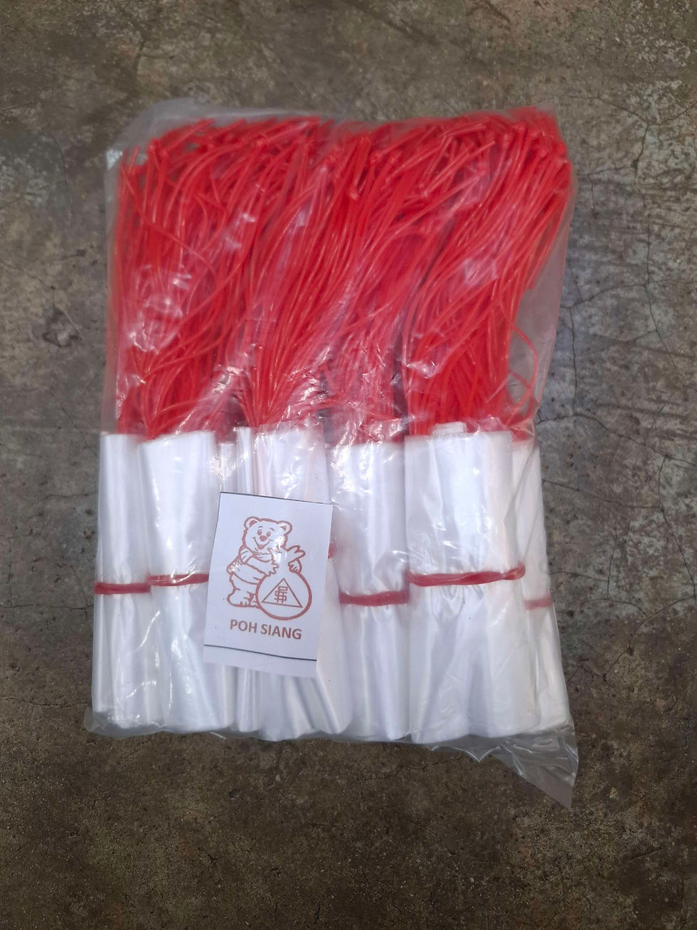 CHILLI BAG - RED STRING 3" x 4" (+-400pc)