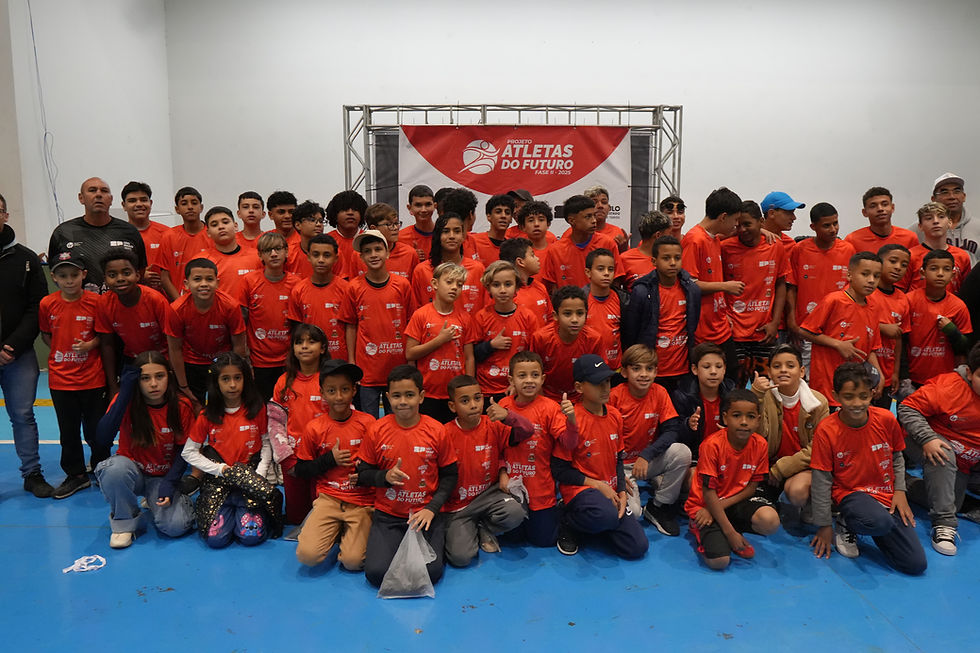 NOITE ESPECIAL CELEBRA ALUNOS DO PROJETO ATLETAS DO FUTURO II EM CABREÚVA