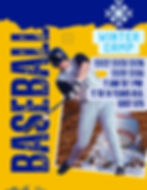 Baseball Winter Camp Inscriptions
