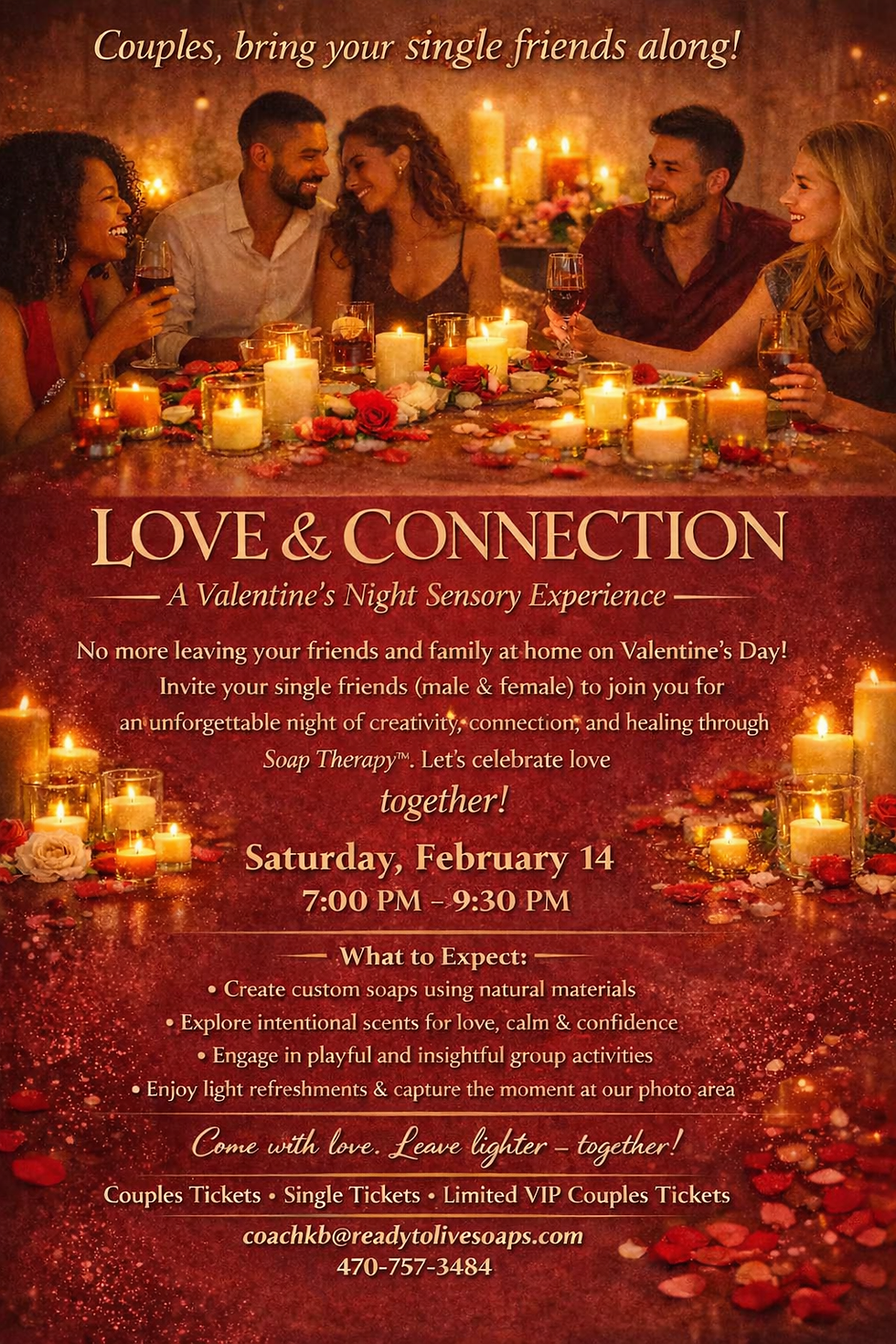 LOVE & CONNECTION: A Valentine’s Night Sensory Experience