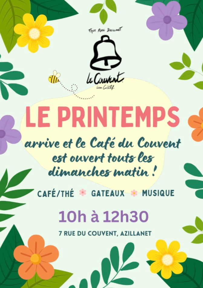 Les dimanches au café du Couvent