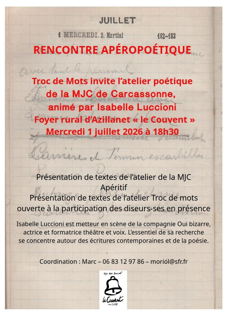 Rencontre aéropoétique