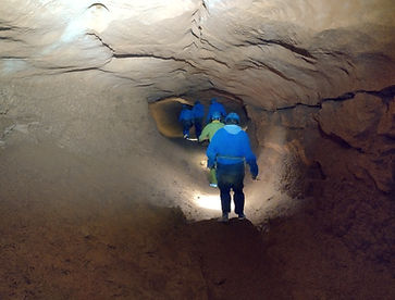 Galerie du Metro dans la Grotte de La Clujade