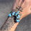 Thumbnail: Golden Hills Turquoise Cuff