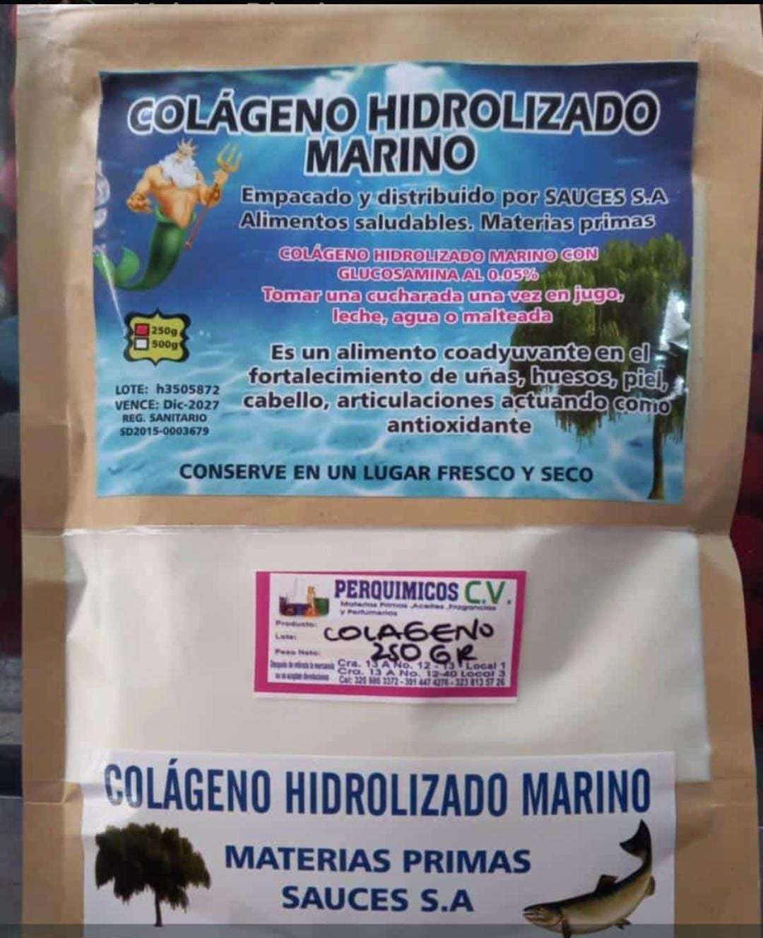 COLAGENO HIDROLIZADO MARINO