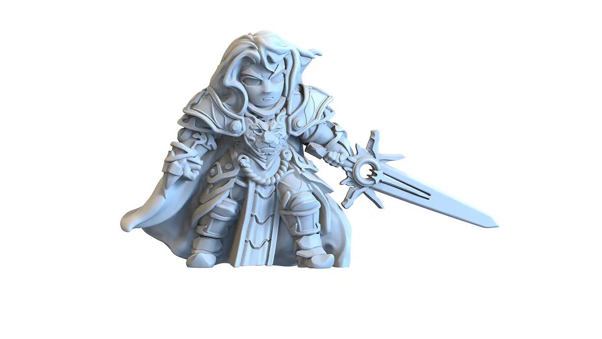 Project "Shining Heroes" Chibi Paladin