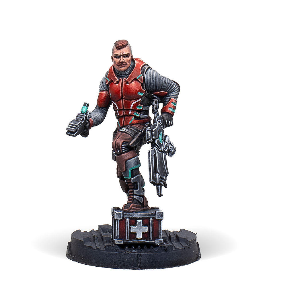 サムネイル： Infinity Nomads Paint Set Alguacil Paramedic Exclusive