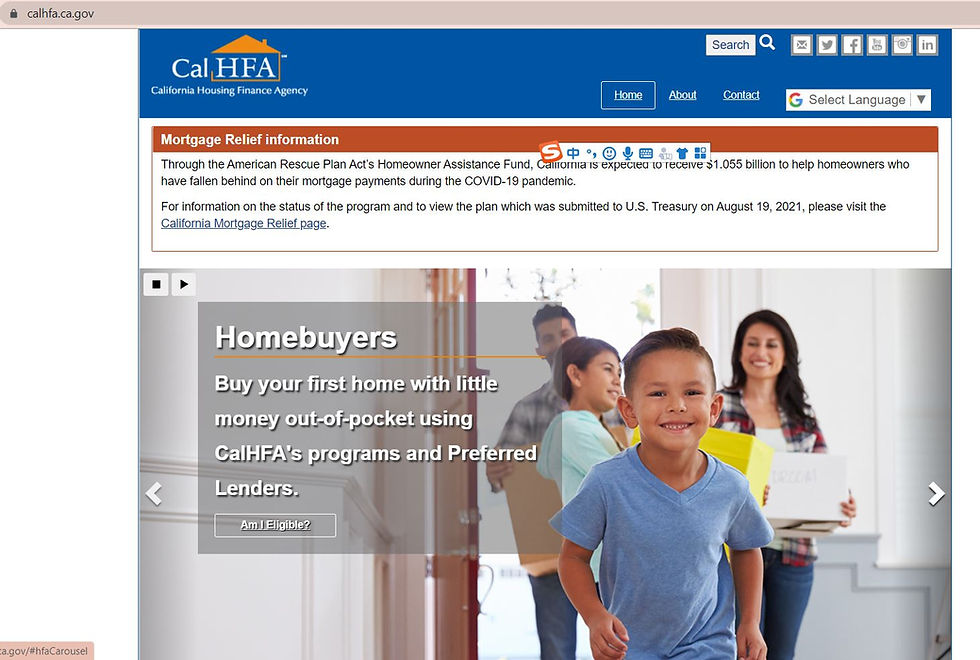 link to California HFA website