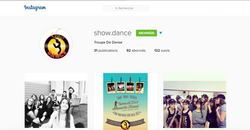 Compte Instagram  Show Dance