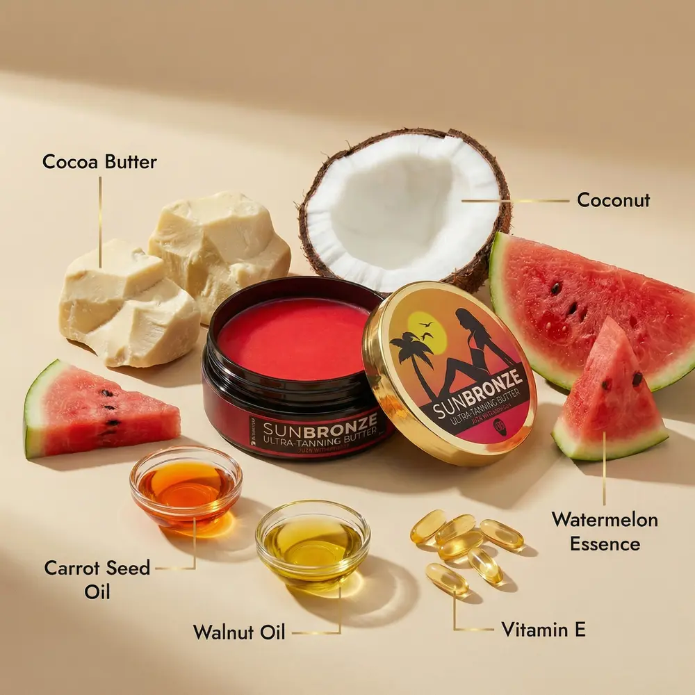 Sun Bronze natural ingredients