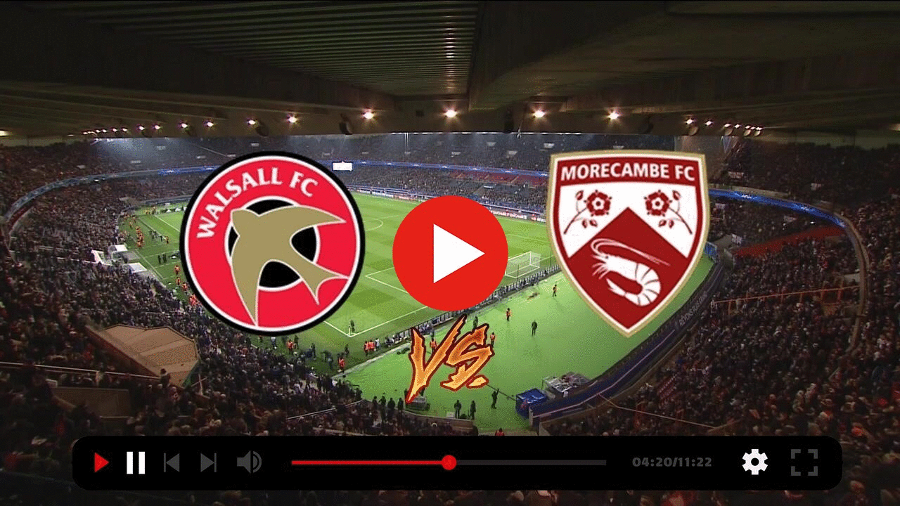 Walsall vs Morecambe live online 10 August 2024 Love Like Grace