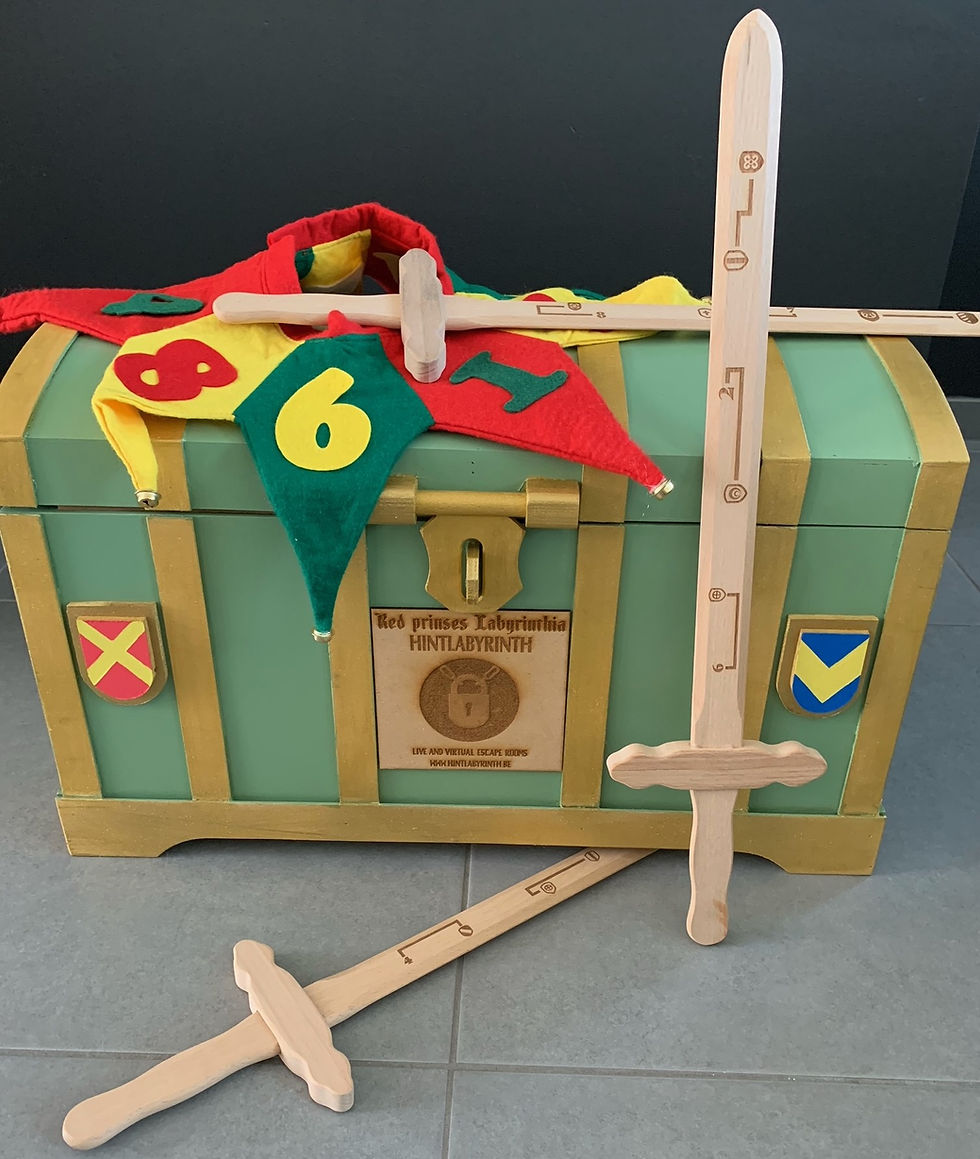 escape koffer voor kids