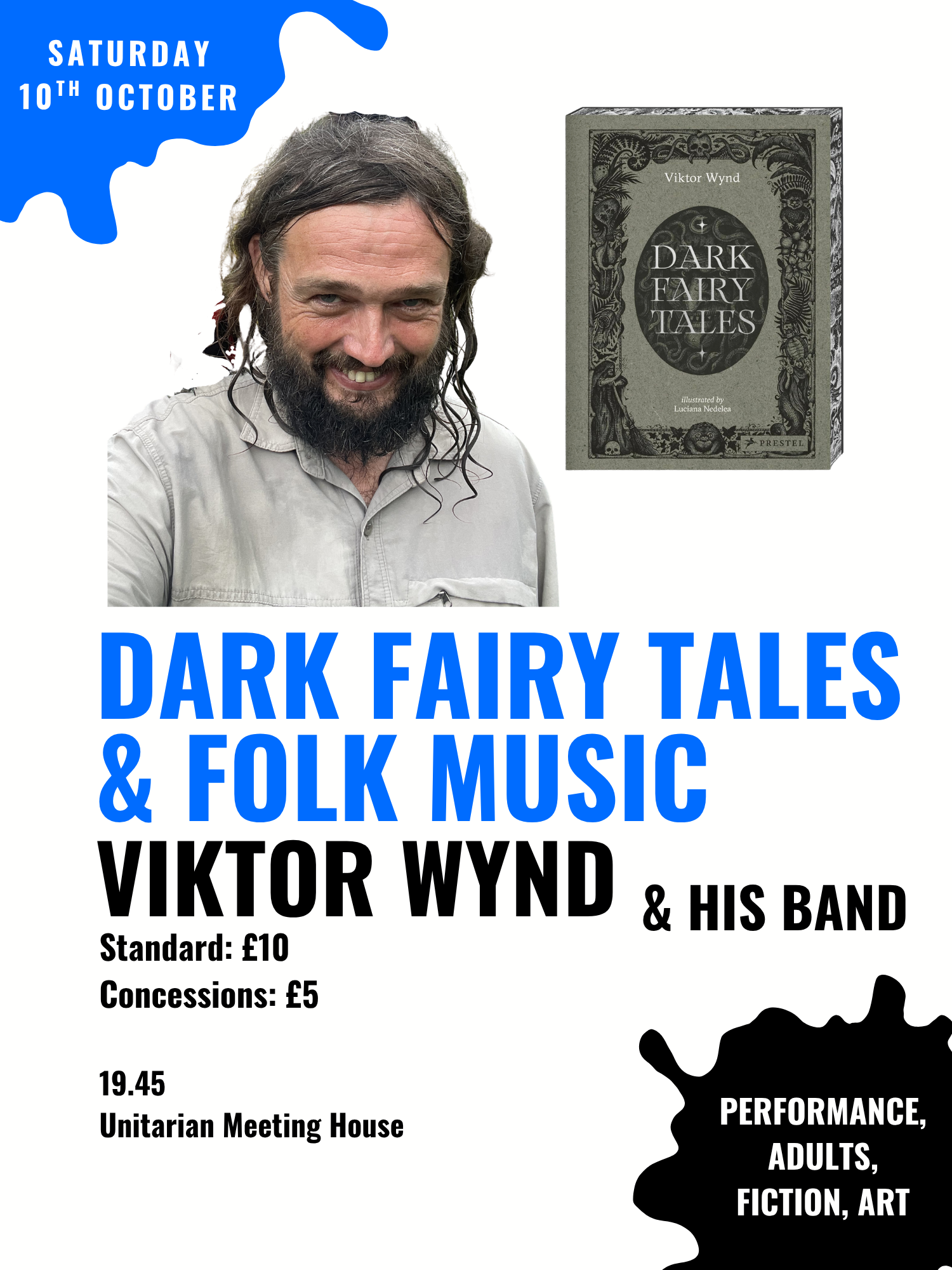 Dark Fairy Tales | 19:45 Sat 10 Oct | UMH