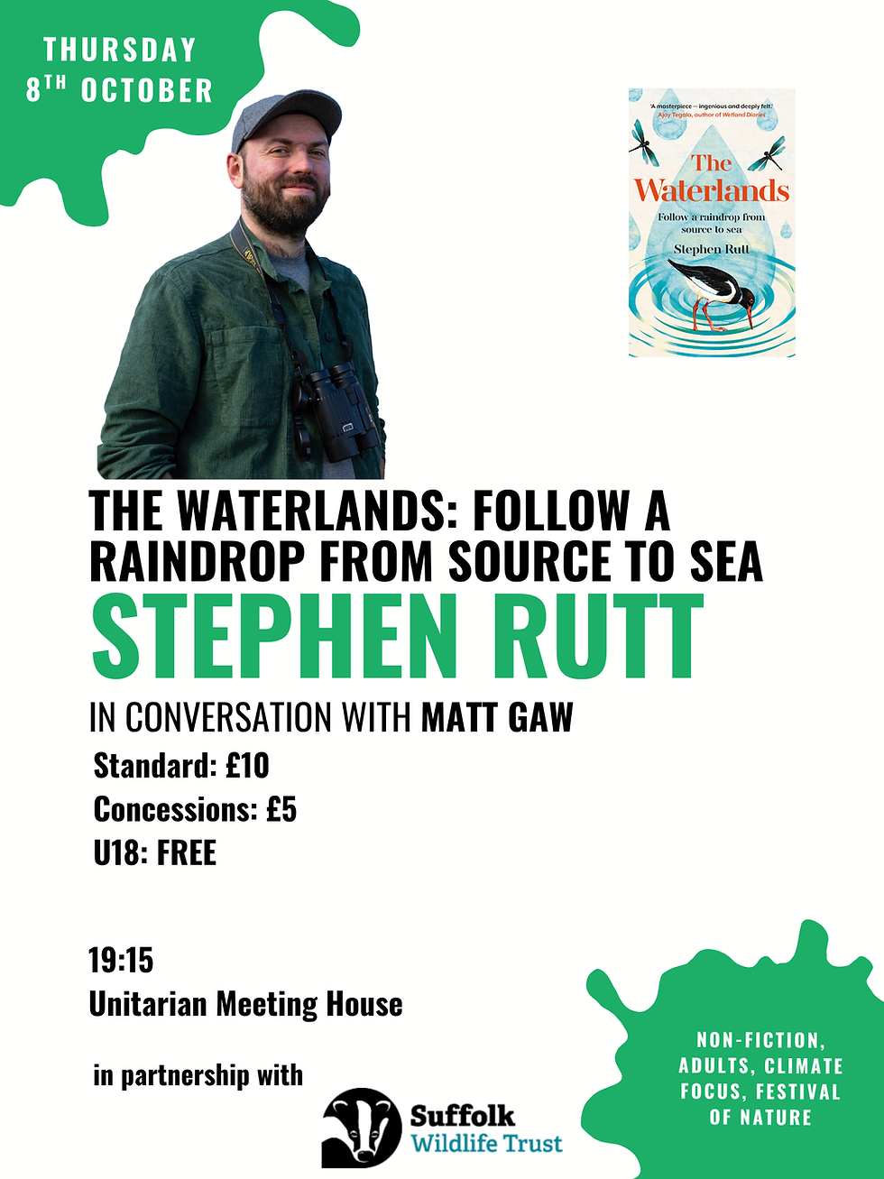 Thumbnail: The Waterlands | 19:15 Thu 8 Oct | UMH