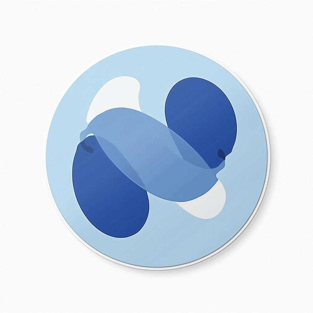 Adesivo Logo Abstrato