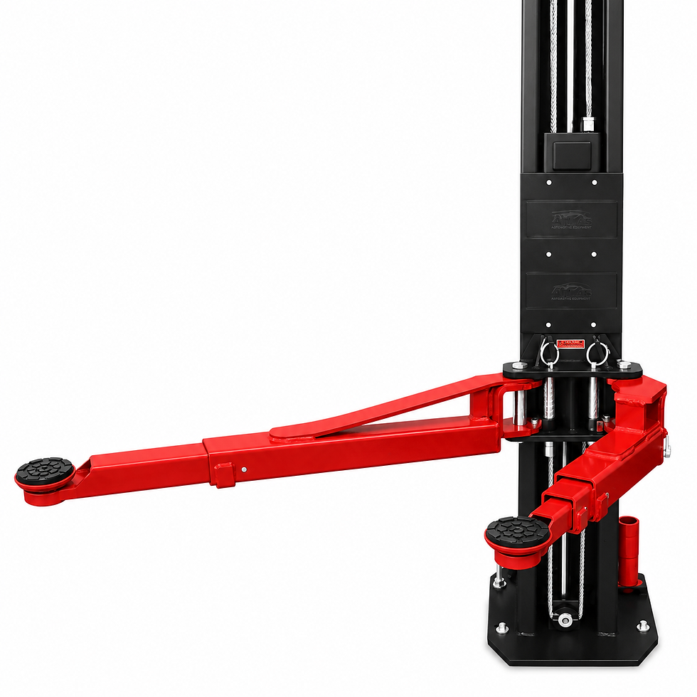 Thumbnail: Olympic 2PAS-10 10,000 lb. ALI-Certified Super Asymmetric 2-Post Car Lift