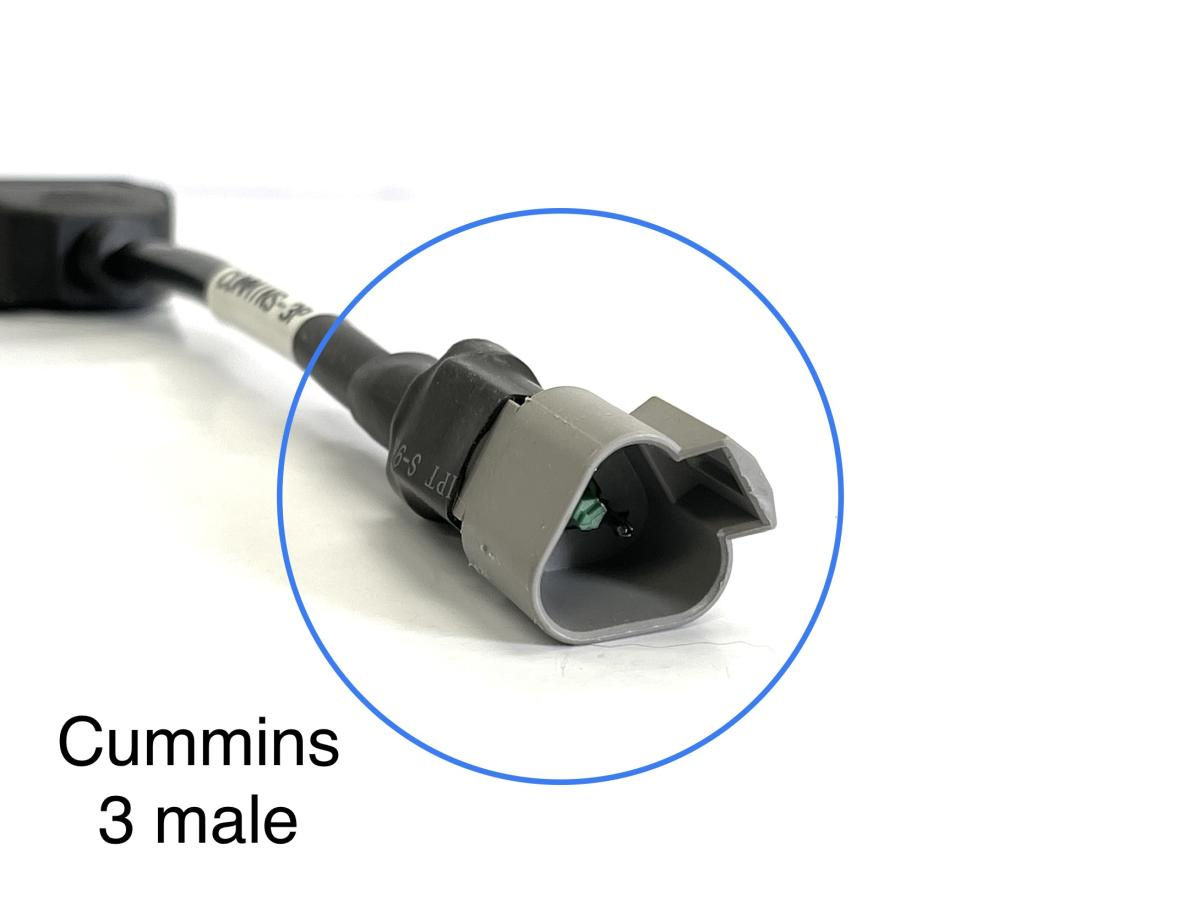 FCAR Cummins equipment cable (3pin) male only FCAR-037-C3M for F4SN/F4SN 2nd Gen/F7SN