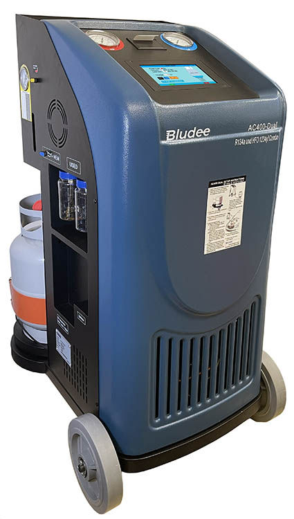AC400D auto recovery recycle recharge dual machine for both R134A and R1234yf Refrigerant
