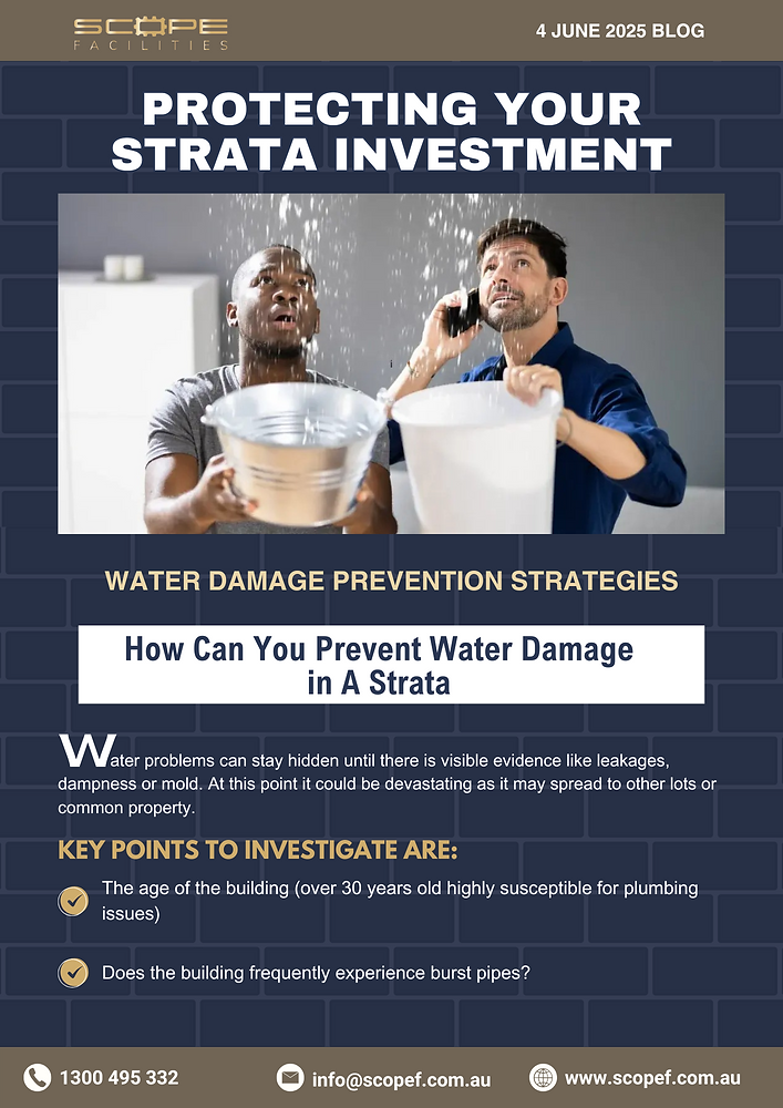 Strata Method Stocking POTECTING YOUR STRATA INVESMENT