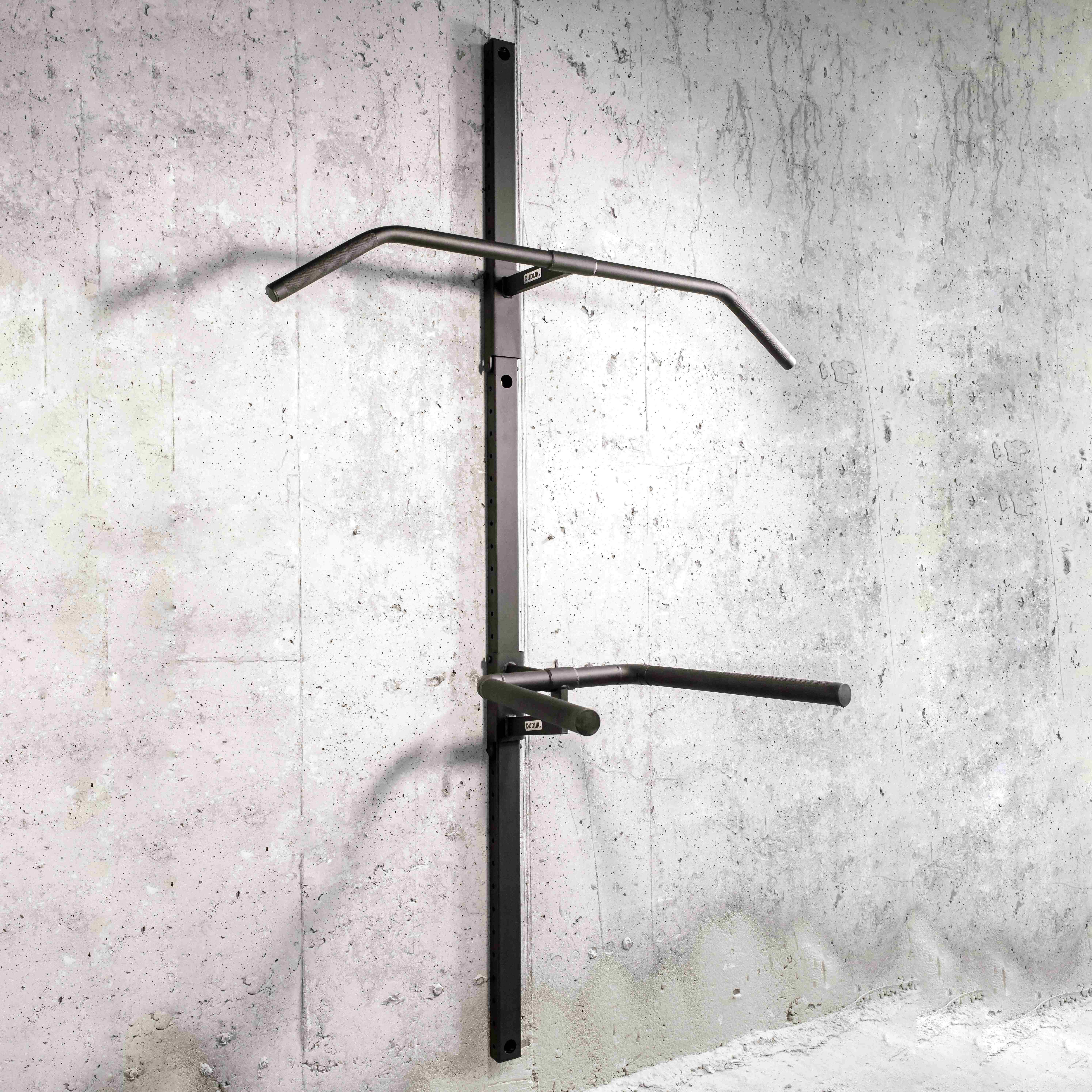 Турнік + Бруси складні настінні DUDUK® S5 PREMIUM без насічки