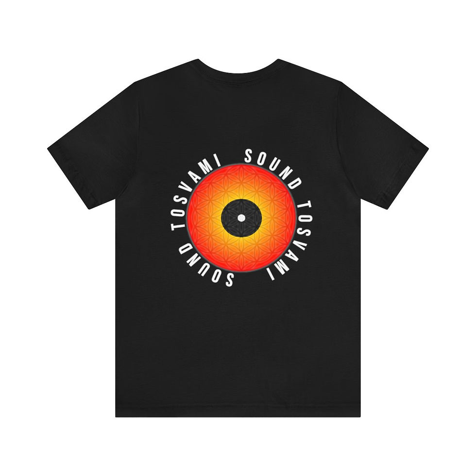 Thumbnail: Tosvami Sound Logo Unisex Jersey Short Sleeve Tee