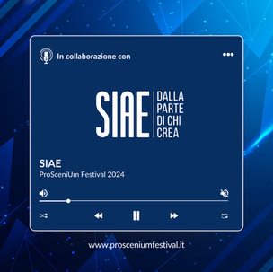IN COLLABORAZIONE CON SIAE
