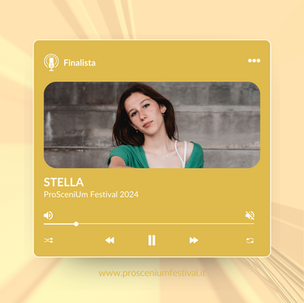 Stella finalista al ProSceniUm Festival Città di Assisi 2024