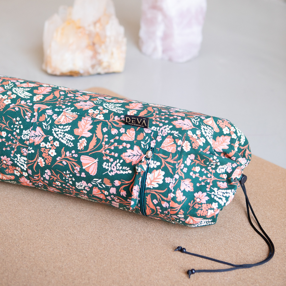 Thumbnail: Yoga mat tas - Midnight Meadow