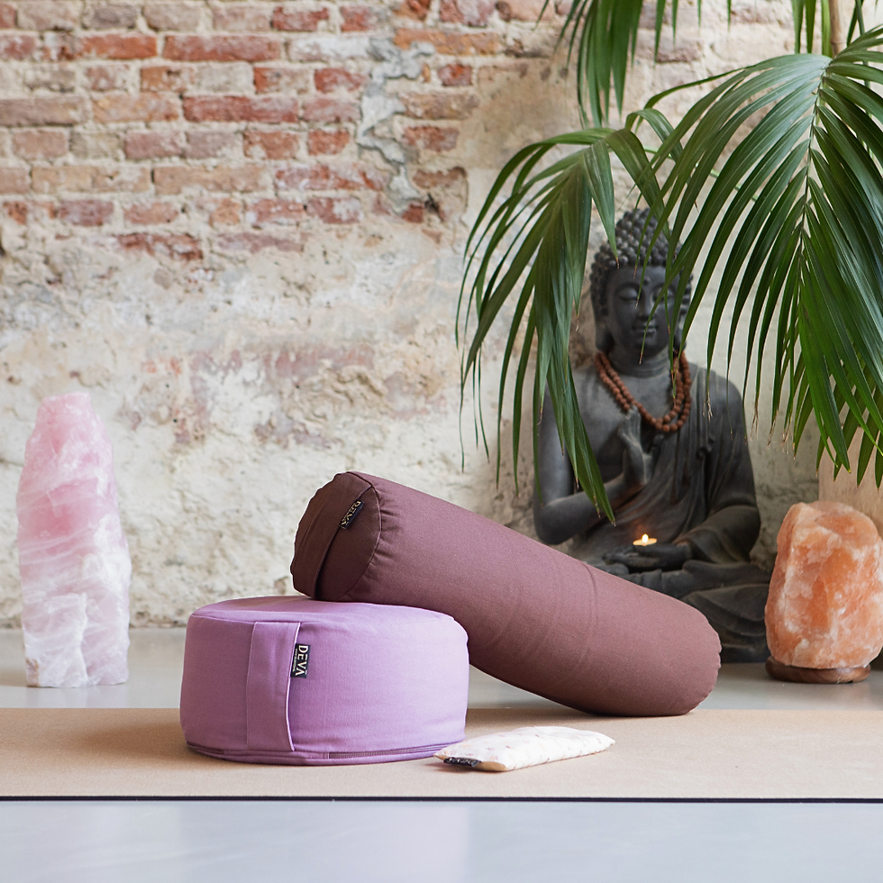 Thumbnail: Bolster bio katoen - Dark Brown