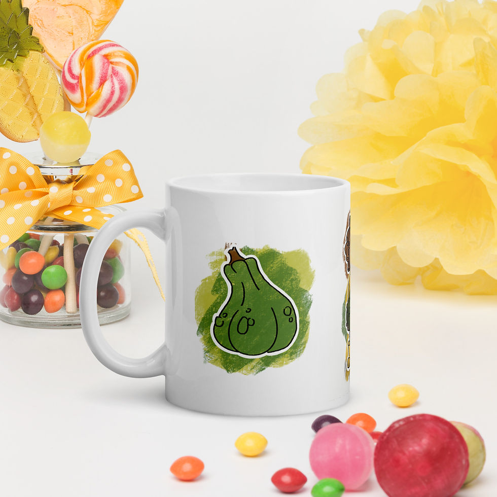 Thumbnail: Green Pumpkin Coffee Mug