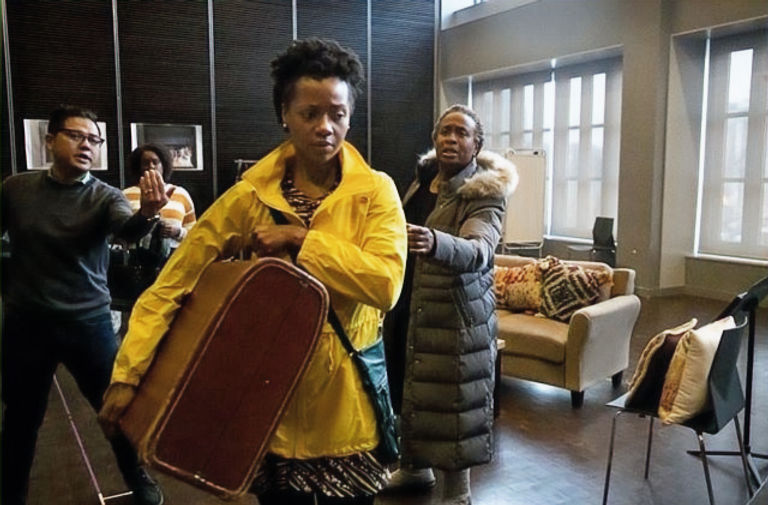 Last week, opened #herportmanteau at _ac