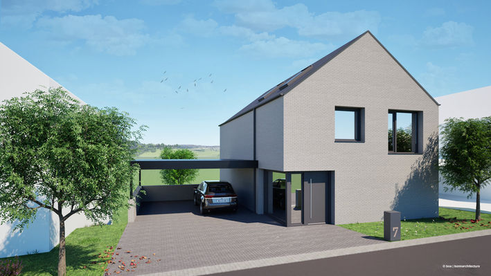 Neubau eines Einfamilienhauses