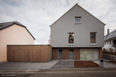 Neubau eines Einfamilienhaus