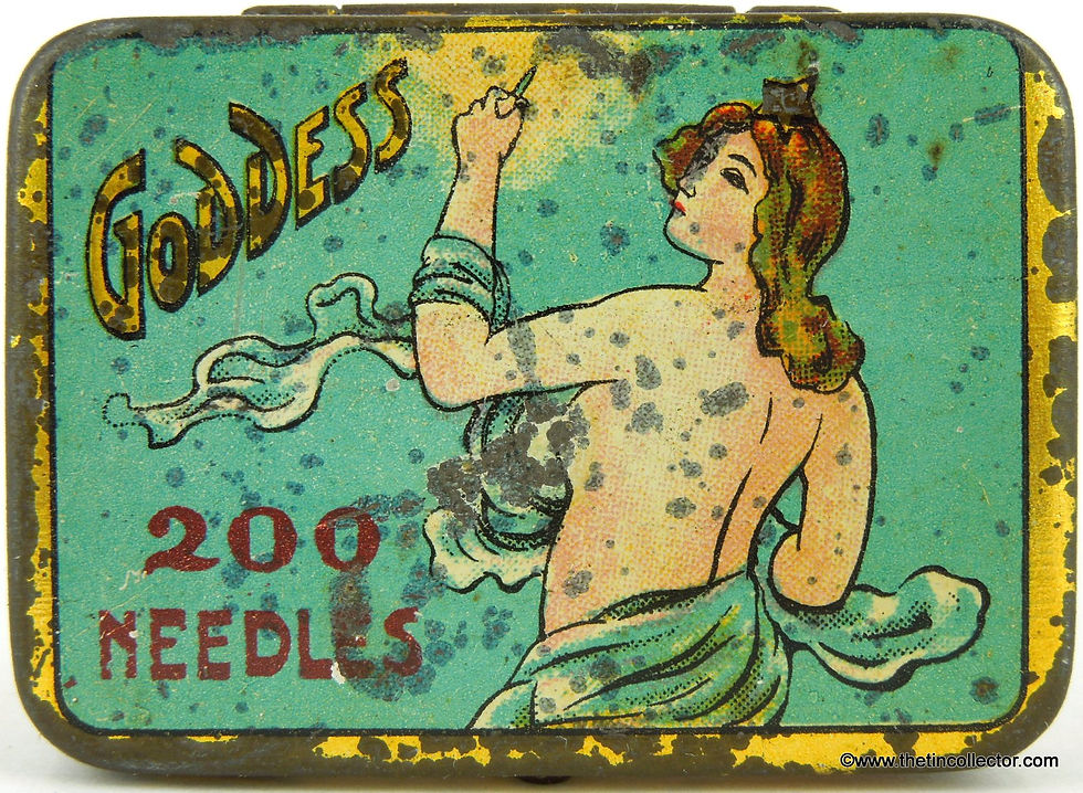 Goddess Needle Tin
