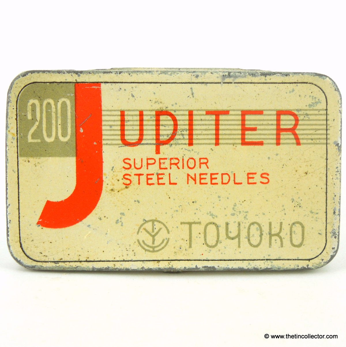 JUPITER Gramophone Needle Tin