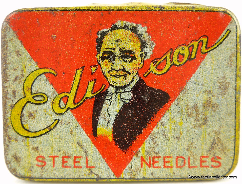 EDISON Gramophone Needle Tin