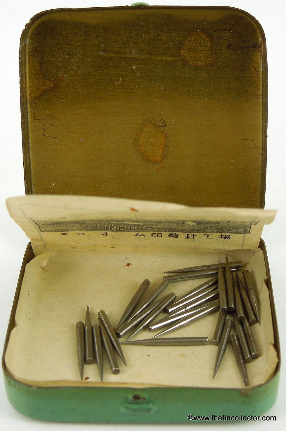 Miniature : PARROT Gramophone Needle Tin - 200 size