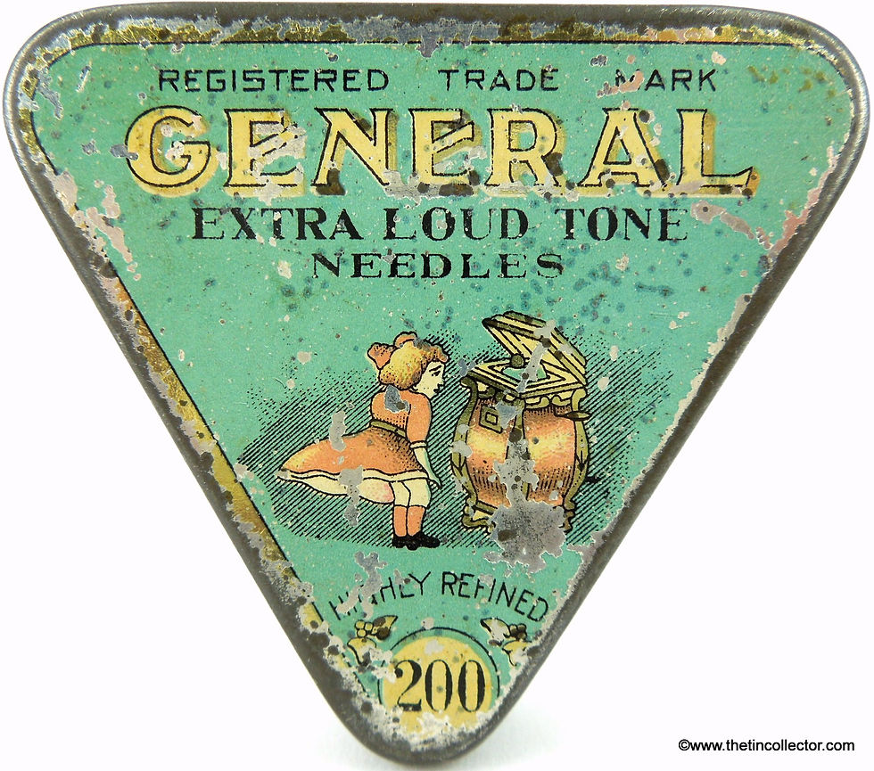 GENERAL Triangle Needle Tin